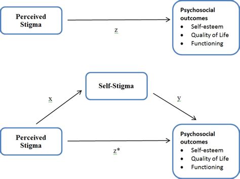 Mediating Effects Of Self Stigma On The Relationship Between Perceived