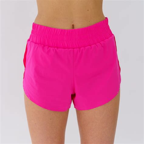 Motier Womens Elevate Shorts Hot Pink Motier Lafayette