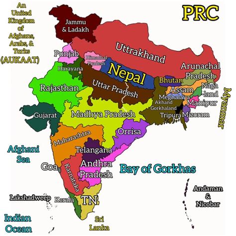 The True Map of India : r/TheLegendofBihar