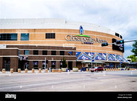 The Chesapeake Arena Also Known As The Peake Exterior Home Of