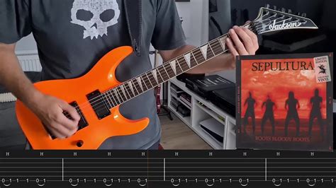 Sepultura Roots Bloody Roots Guitar Cover Screentabs YouTube