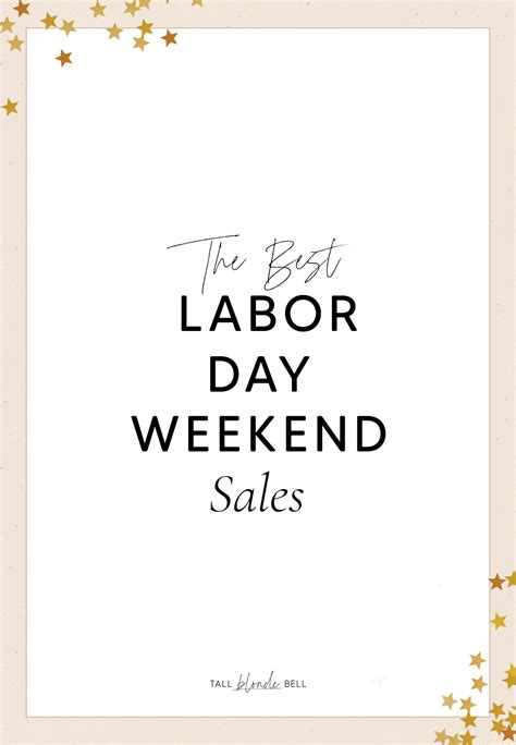 The Best Labor Day Weekend Sales