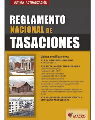 Reglamento Nacional De Tasaciones Cuotas sin interés