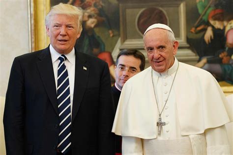 Papa Recebe Trump No Vaticano Encontro Dura Minutos