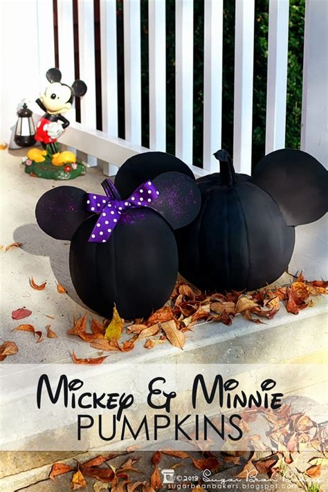 Disney Painted Pumpkins: Over 65 Easy No-Carve Pumpkin Ideas