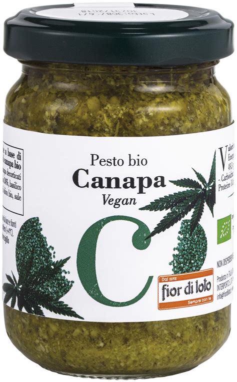 Pesto alla canapa FIOR DI LOTO Agricoltura biologica NaturaSì