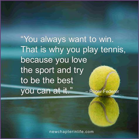 Federer Tennis Quote. Tennis quotes, Sport quotes motivational, Roger ...