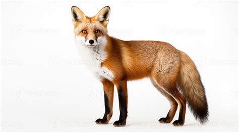 fur fox white background 56137628 Stock Photo at Vecteezy