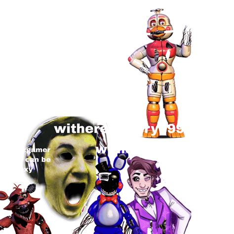 Youtubers Was Fnaf Withered Rdawko