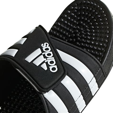 ADIDAS | UNISEX ADISSAGE SLIDES (BLACK/WHITE) - FOMO