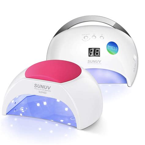 Amazon.com : SUNUV SUN2C 48W UV LED Nail Lamp with 4 Timer Setting