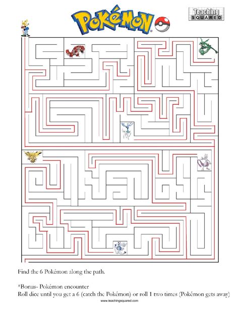 Character Mazes - Teaching Squared