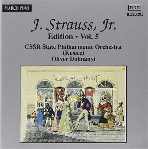 Johann Strauss Jr Edition Vol Dohnanyi Cssr State Po Amazon Es