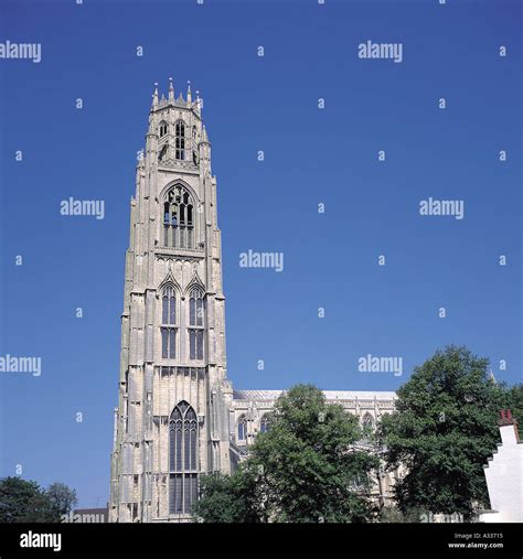 Boston Stump Church Stock Photo - Alamy