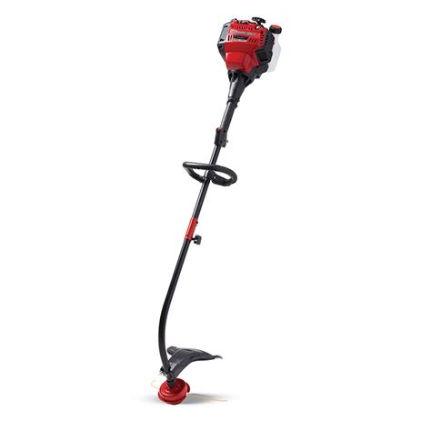 Troy Bilt 30 Cc 4 Cycle 17 In Curved Shaft Gas String Trimmer With