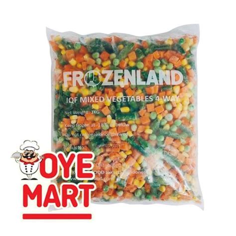 Jual Frozenland Mix Vegetables Way Kg Sayuran Beku Di Seller Oye