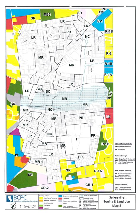 Zoning - Map - Sellersville Borough