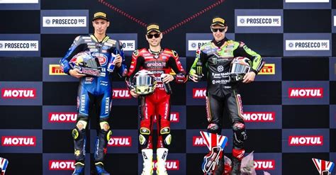 SBK 2023 GP Regno Unito Fantastica Vittoria Di Alvaro Bautista In