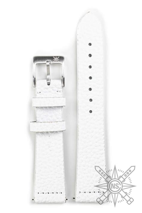 white leather  straps cns  bands