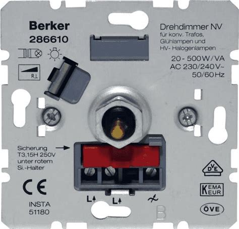 Berker Tronic Dimmer Led Tot Watt Basiselement Bol