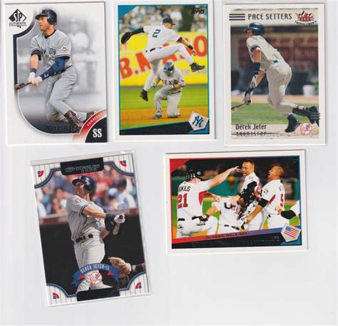 Yahooオークション Derek Jeter Mlb 10枚組 Topps Upperdeck Fleer