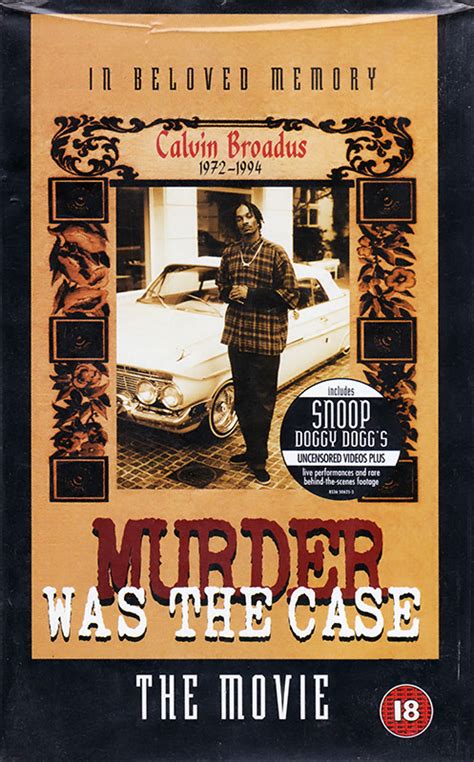 Murder Was The Case (The Movie) (1994, VHS) | Discogs