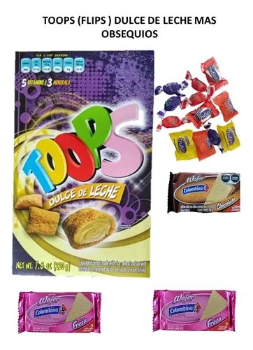 Toops Flips Cereal 220 Gr Dulce De Leche Mercadolibre