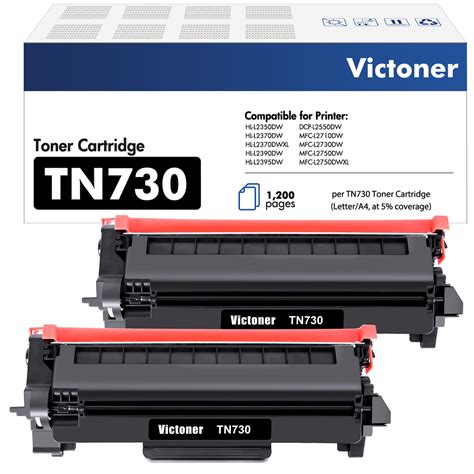 Tn730 Toner Cartridge Replacement For Brother Tn 730 Tn760 Hl L2350dw Mfc L2710dw Dcp L2550dw