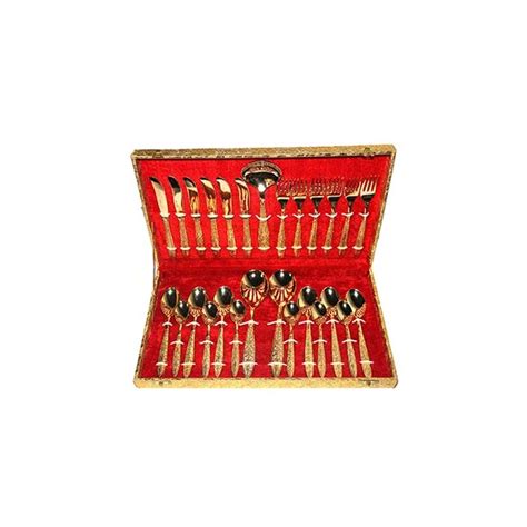 24ct Gold Plated Cutlery Set