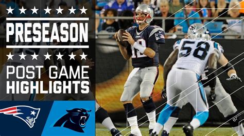 Patriots Vs Panthers Game Highlights Nfl Youtube