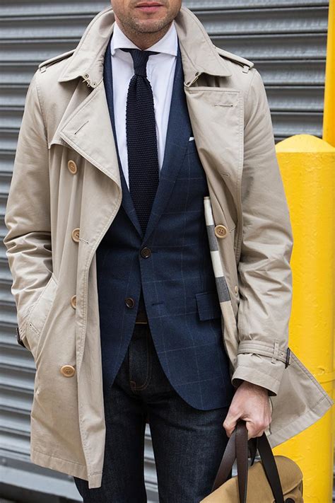 3 Ways To Wear A Khaki Trench Coat He Spoke Style