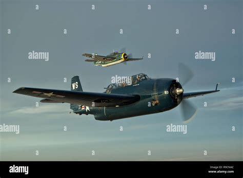 Grumman TBM TBF Avenger Naval Carrier Aircraft Stock Photo Alamy