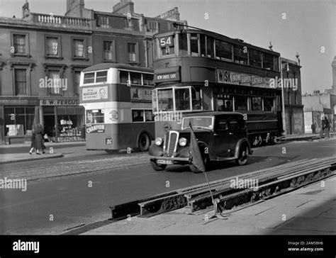 Electric trams london hi-res stock photography and images - Alamy