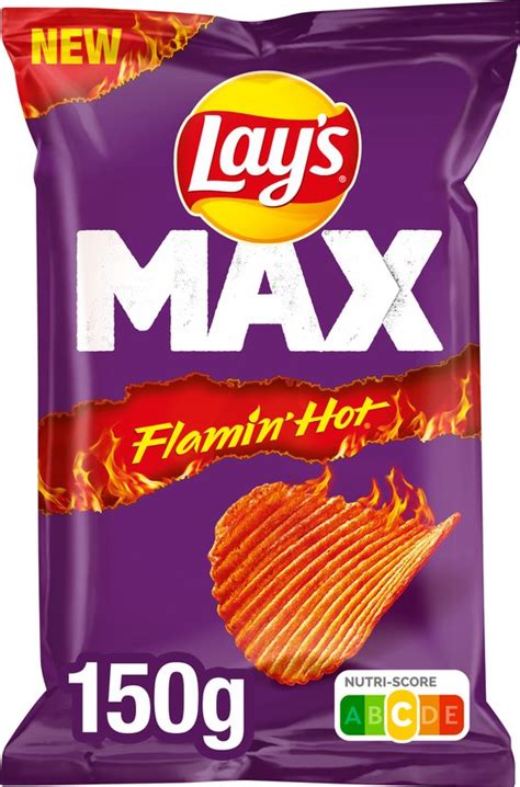 Lay S Max Flamin Hot Chips X Gram Bol