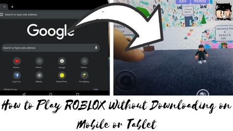 How To Play Roblox Without Downloading On Mobile Or Tablet Youtube