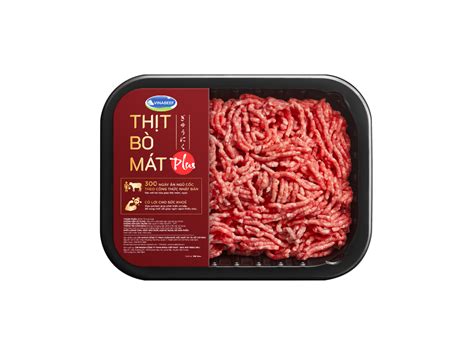 Vinabeef - Thịt được xay thành sợi mỏng khoảng 3mm, tiện lợi với mọi kiểu món ăn cho gia đình.