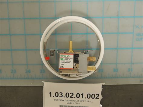 DCF700W THERMOSTAT WPF 31R-102 – Danby Appliance Parts