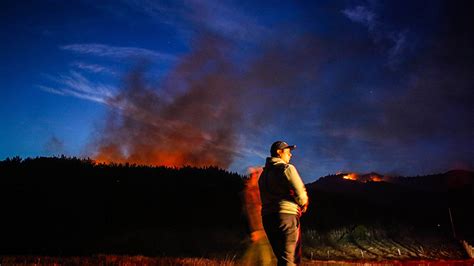 Onemi 33 Incendios Forestales Se Encuentran Activos Y Cuatro Comunas