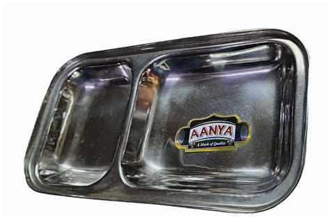 Stainless Steel Compartment Pav Bhaji Plate At Rs 320 Kg Stainless