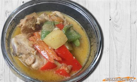 Pininyahang Manok Recipe (Pineapple Chicken) - Pilipinas Recipes