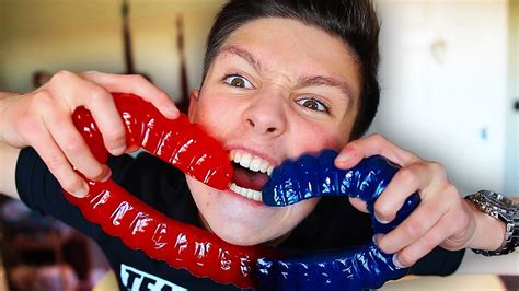 Eating The Worlds Largest Gummy Worm 97 Will Fail At This Challenge