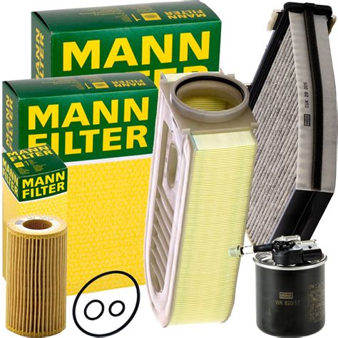 Mann Filter Inspektionspaket Passend F R Mercedes C E Klasse W S