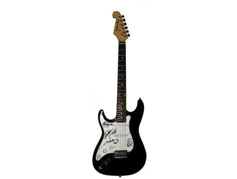 Acdc Autographed Electric Guitar Biddingforgood Fundraising Auction