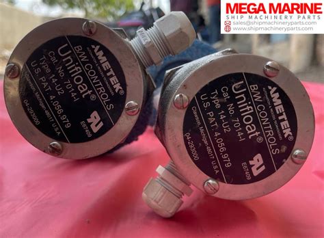AMETEK® Type: 14-U2 B/W CONTROLS Unifloat® Cat. No. 7014-1