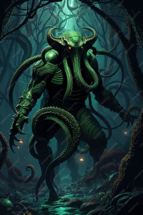 Premium Photo | Cthulhu mythos