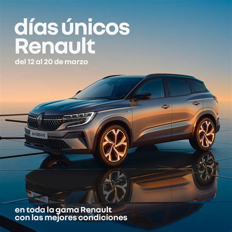 Juan Toledo presenta los Días Únicos de Renault y Dacia del 12 al 20 de