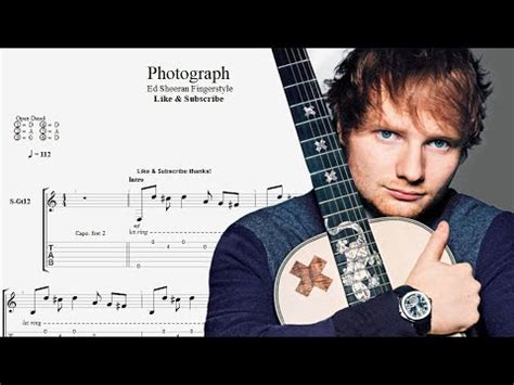 Ed Sheeran Photograph Guitar Tab YouTube