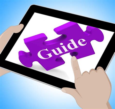 Free Stock Photo Of Guide Tablet Means Website Instructions And