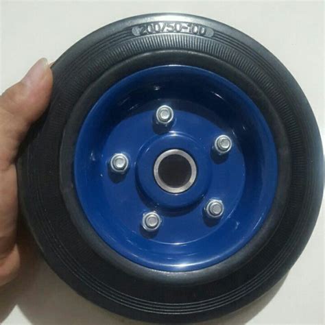 Jual Roda Troli Gerobak Lori Trolle Inchi Cm Wheel Only W