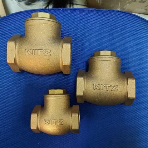 Jual Check Valve Swing Check Valve Kuningan Kitz Drat Inch Di